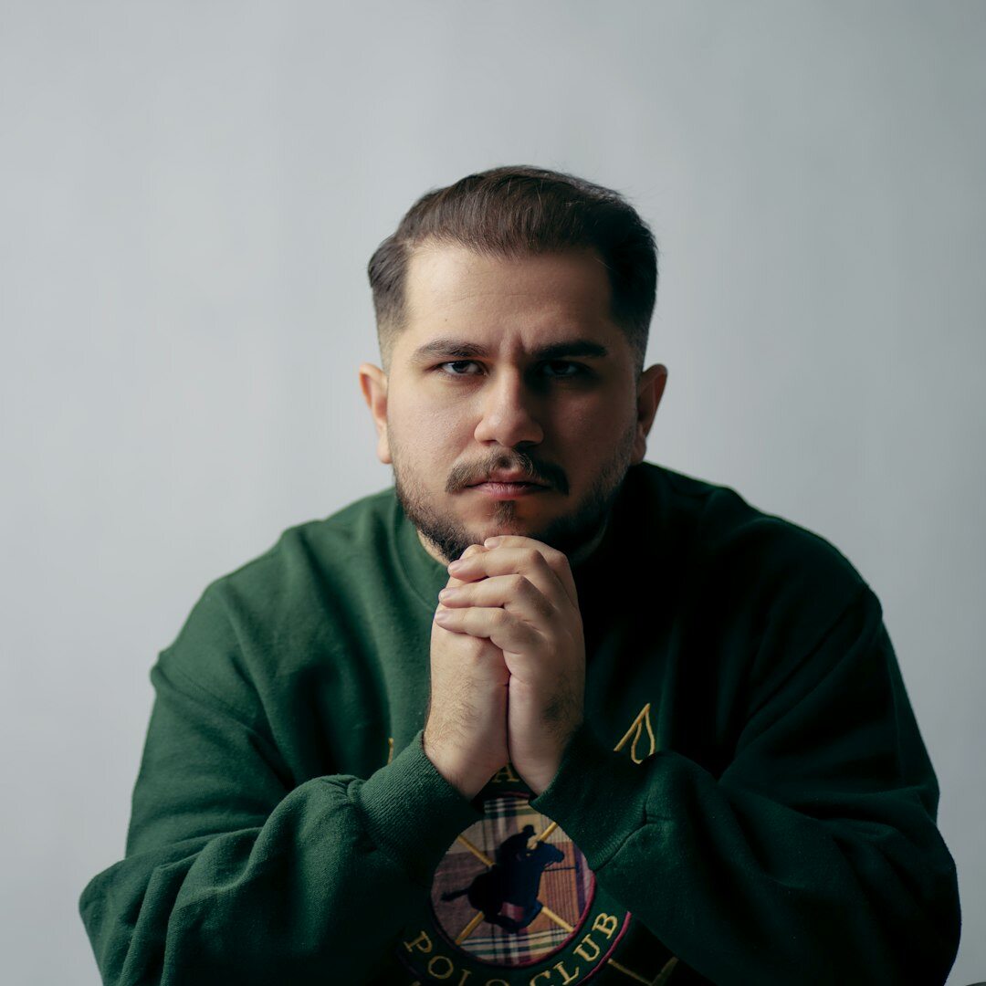 Portrait of a Turkish male camera and broadcast trainer